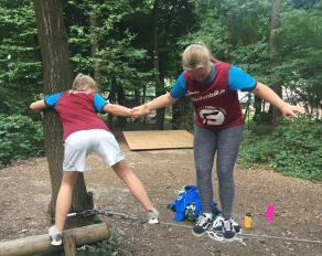 Slackline in Hinsbeck