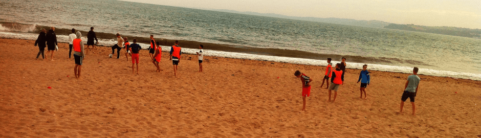 Barcelona Strandtraining