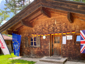 Blockhütte Sommercamp