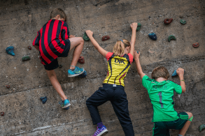 Klettern im Feriencamp