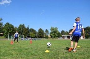 Trainingseinheit bei der Jugendherberge Sigmaringen