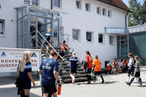 Eingang der Jugendherberge Sigmaringen