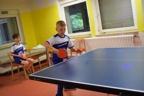 Tischtennisraum in der Jugendherberge