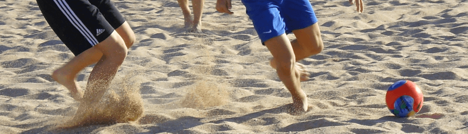 Sonne, Strand und Fußball in Spanien