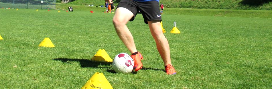 Techniktraining im Fußball