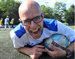 Trainer mit Spaß im Fußballcamp München